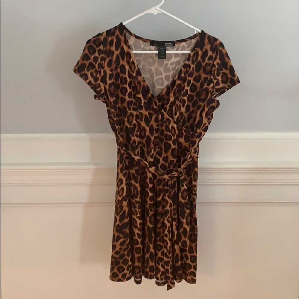 Cheetah Print Dress